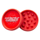 Red 55mm Santa Cruz Shredder Biodegradable Hemp Grinder NZ