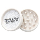 White 55mm Santa Cruz Shredder Biodegradable Hemp Grinder NZ