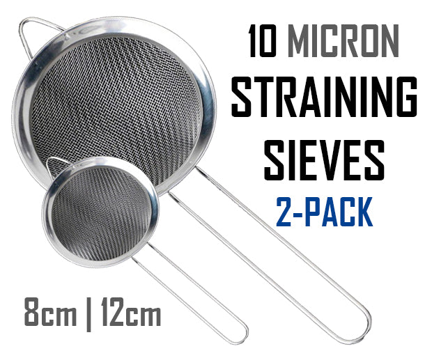 10 Micron Straining Sieve 2 Pack NZ for Infusions