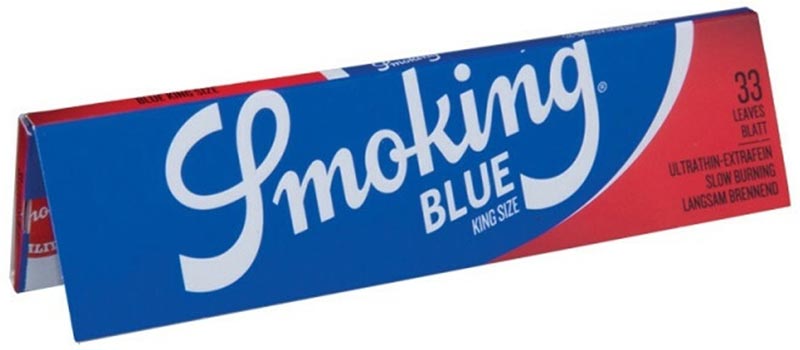 Handy Smoking Blue king size rice rolling papers NZ