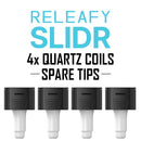 Releafy SLIDR Quartz Coil 4-Pack NZ