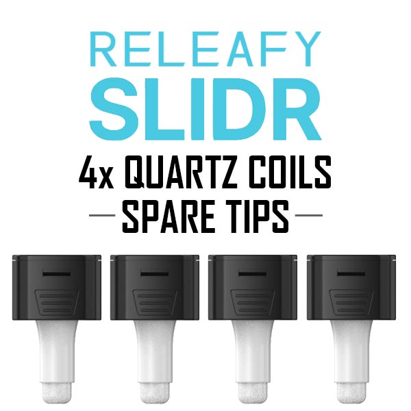 Releafy SLIDR Quartz Coil 4-Pack NZ