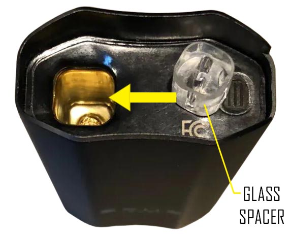 Where to put Glass Oven Spacer Zeus ARC GT Vape NZ