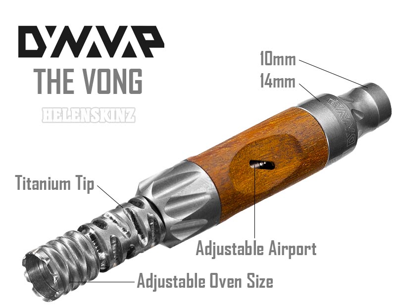 Specs on the The VonG by DynaVap NZ